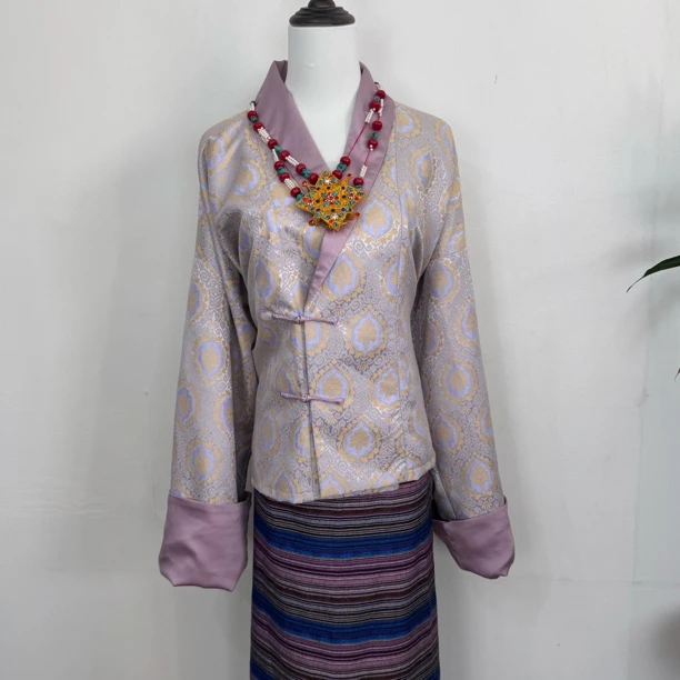 新款不丹服大码女装（三色）