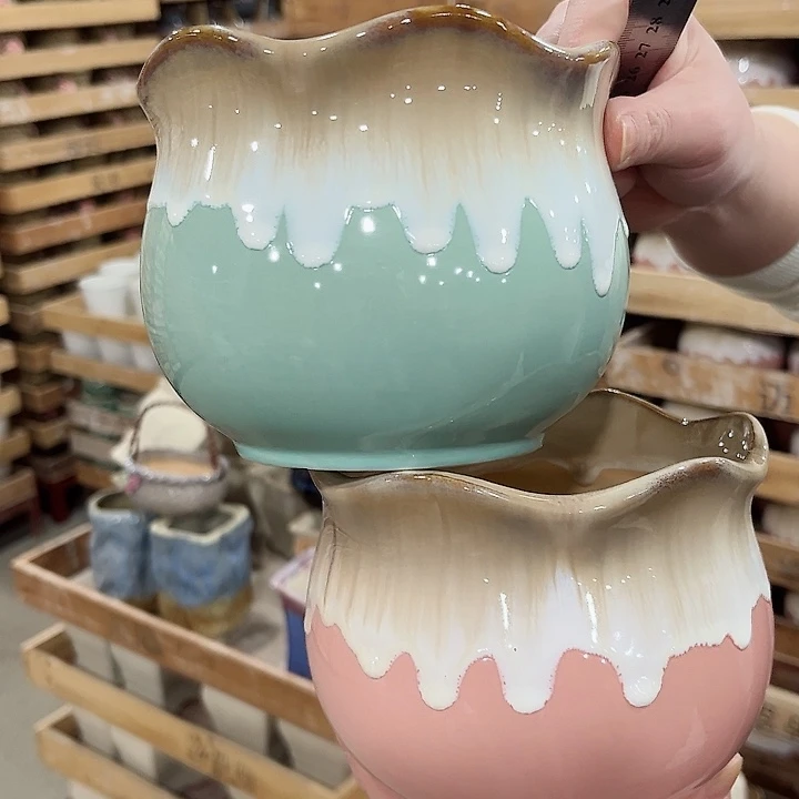 陶瓷陶瓷多肉植物花盆