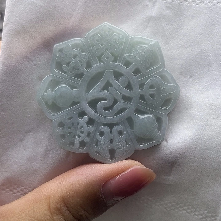 翡翠未镶嵌颈饰天然翡翠