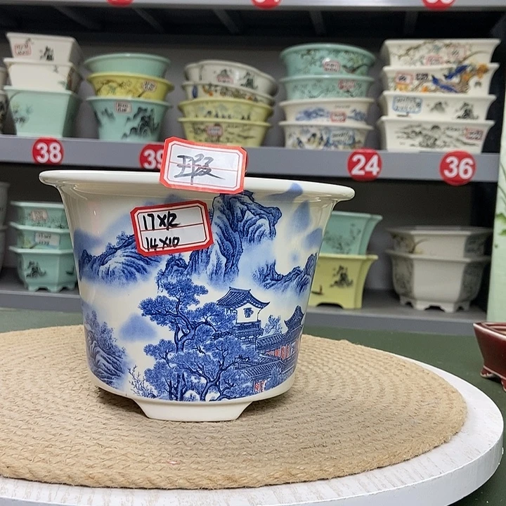 紫砂紫砂花盆8899