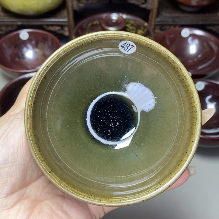 茶盏建窑建盏主人杯