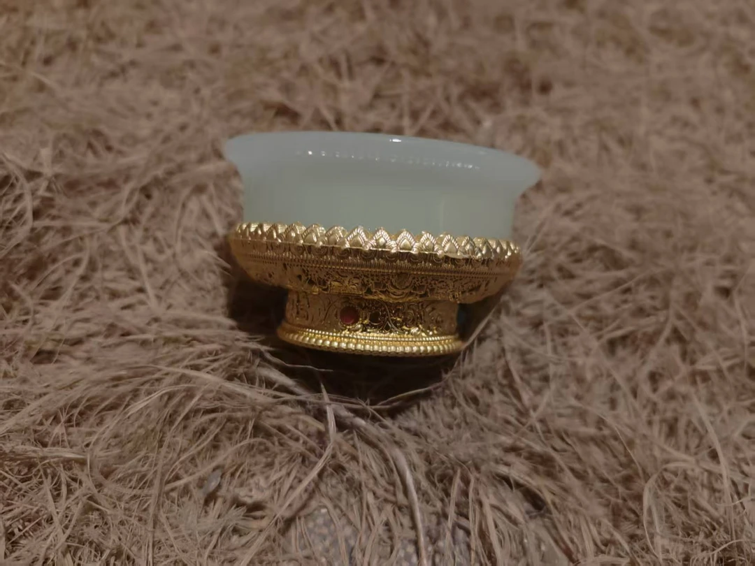 半金小碗（流水摆件）