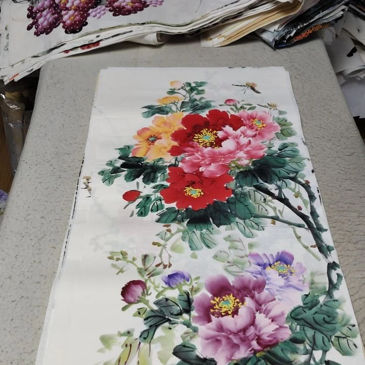 白***鹤国画国画花鸟花鸟国画
