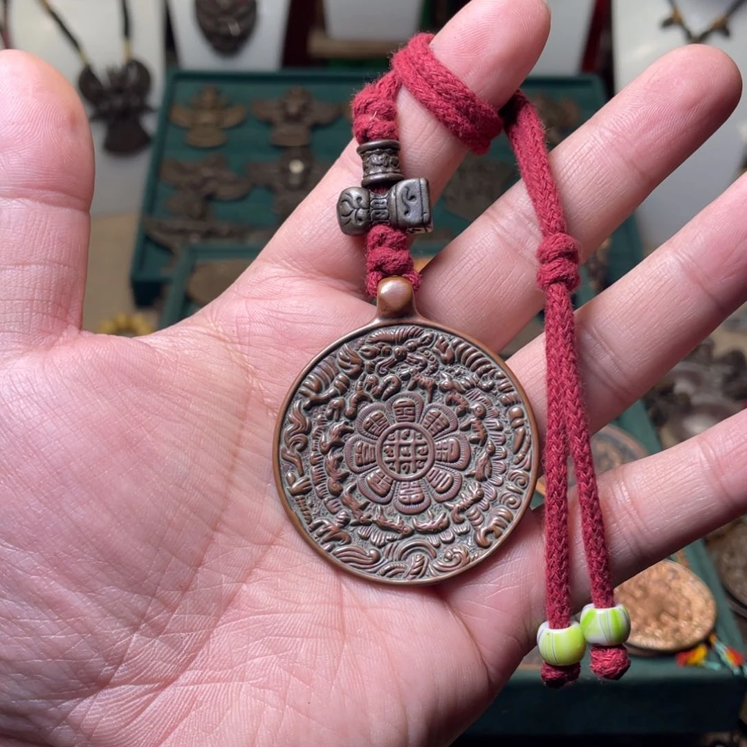 藏传老头熊九宫八卦牌