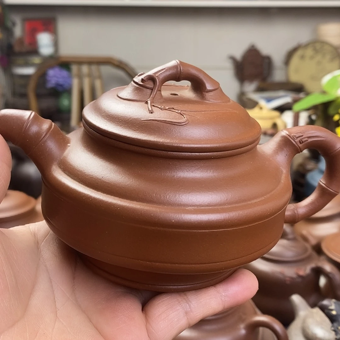 茶壶清水泥老*夫原矿紫砂