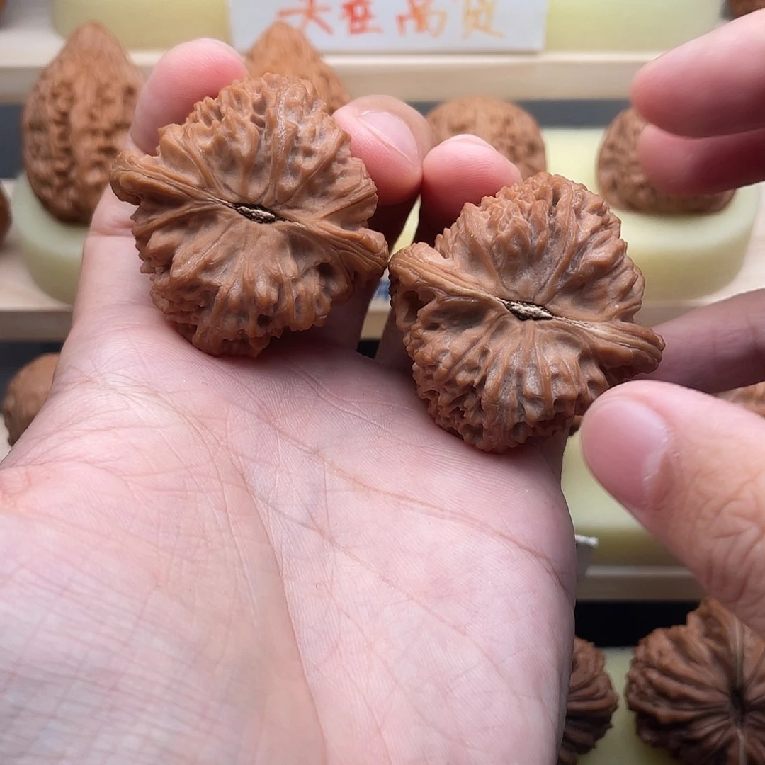 吊坠文玩核桃43全品南疆石