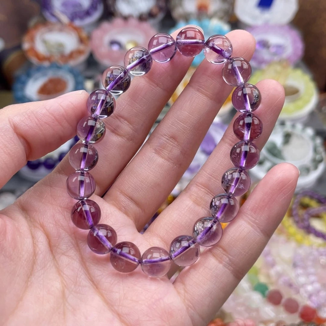 水晶手链未镶嵌边*天然