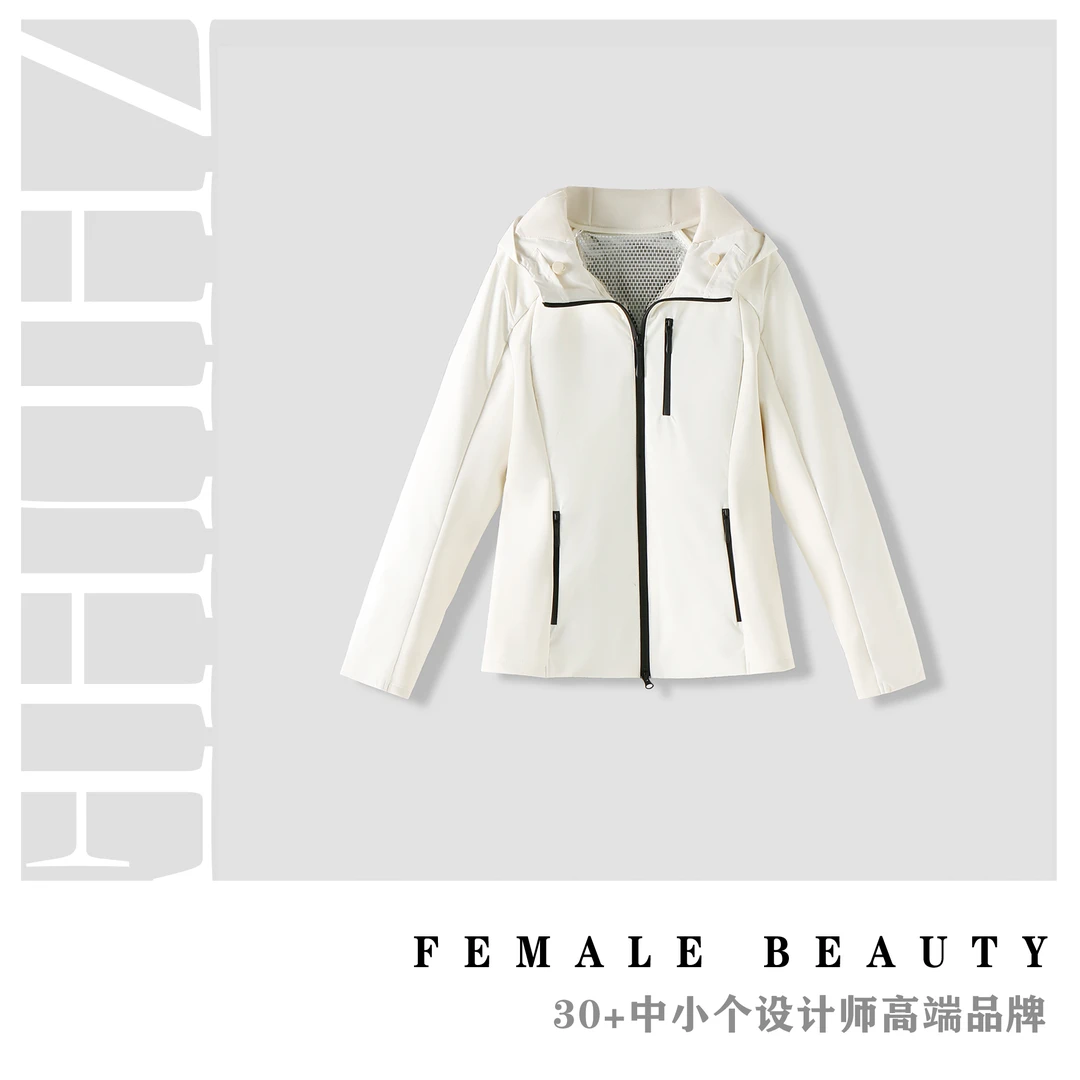 ZHUHE祝赫-时尚冲锋衣修身羽绒服-5QSZH203