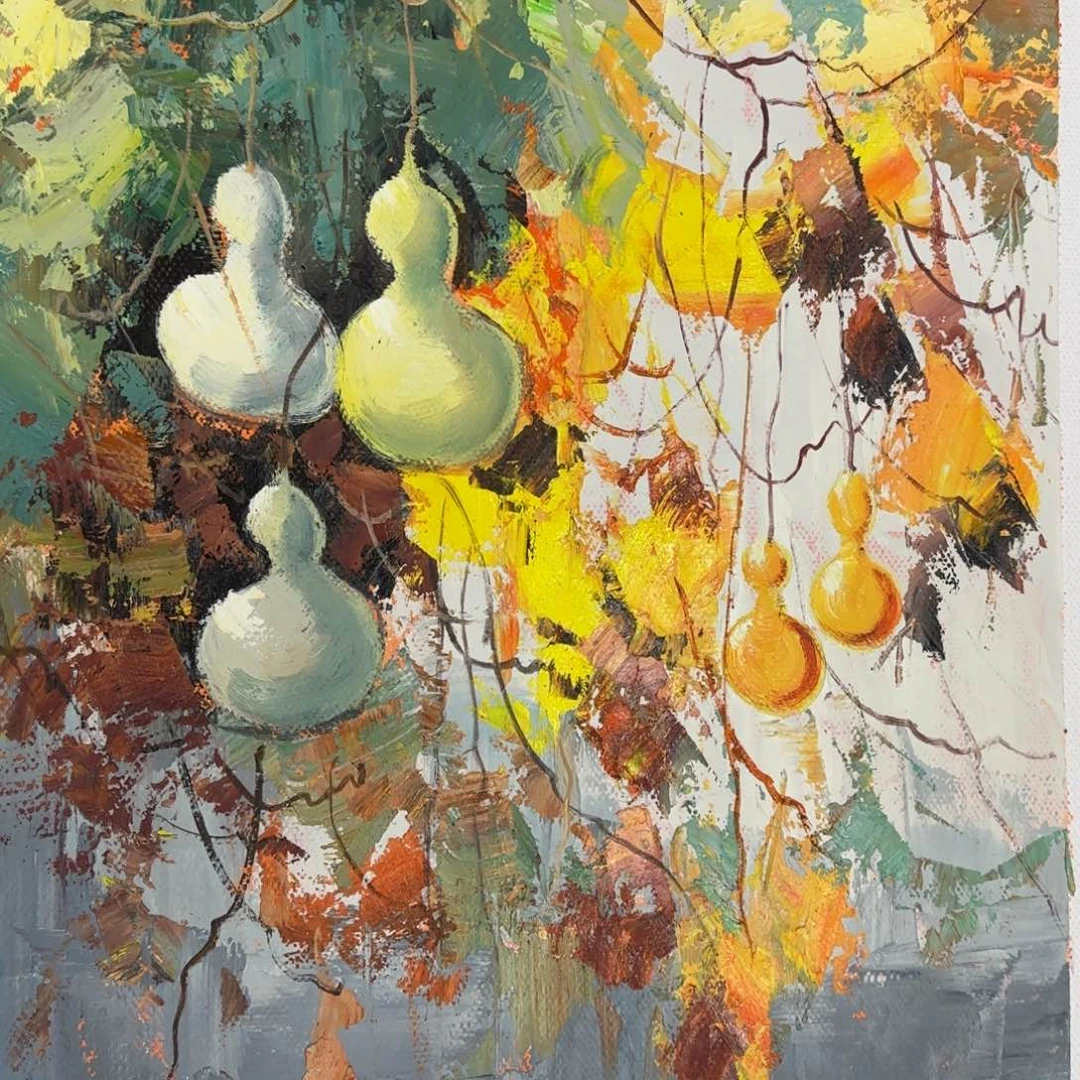 油画加油加油努力加油加油