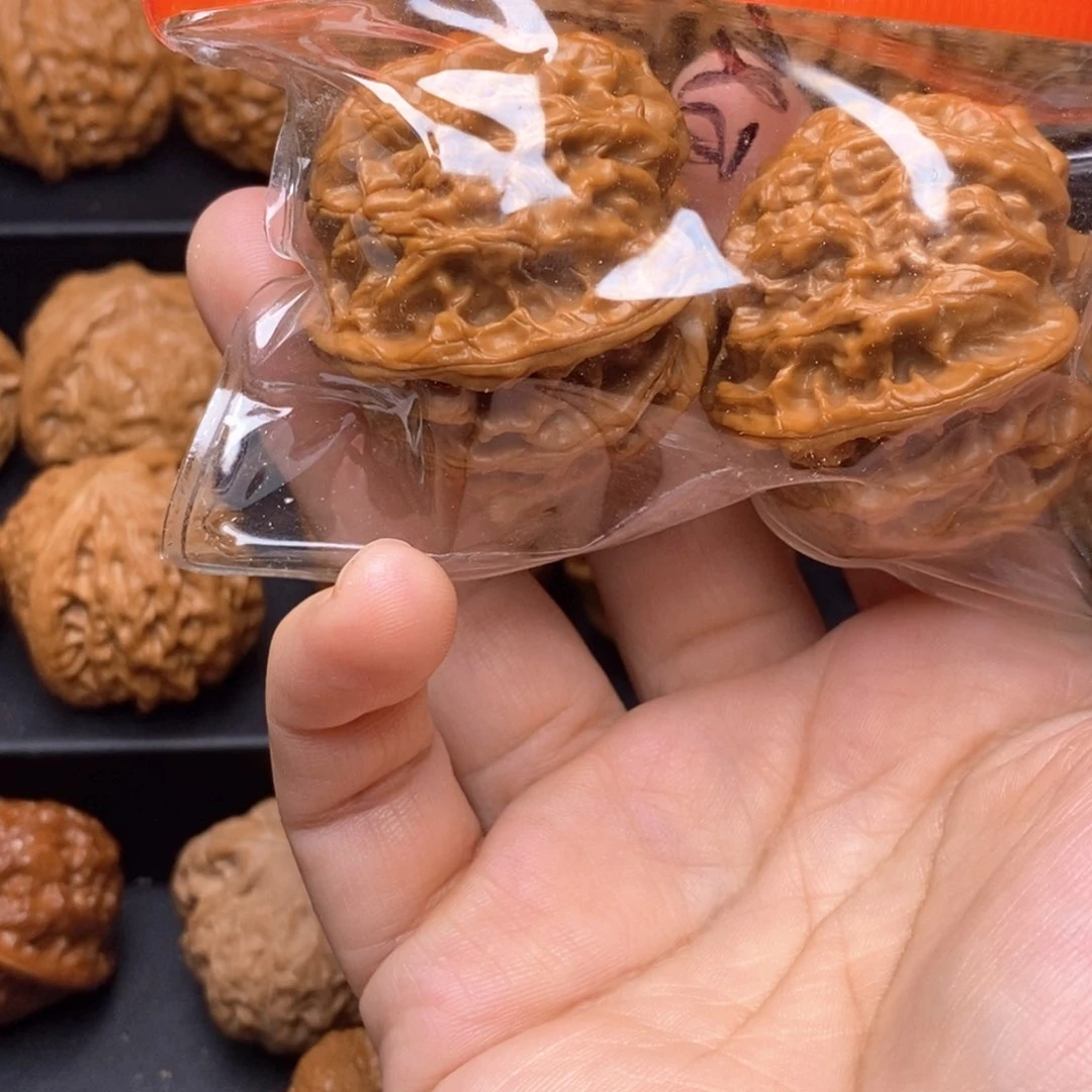 文玩核桃把件你****字苹果