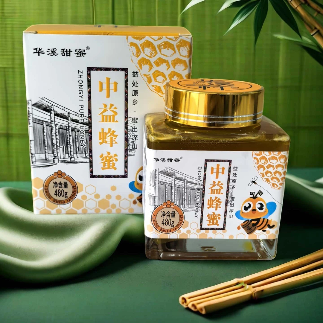 石柱土特产中益华溪天然土蜂蜜重庆纯正野生农家自产无添加480克