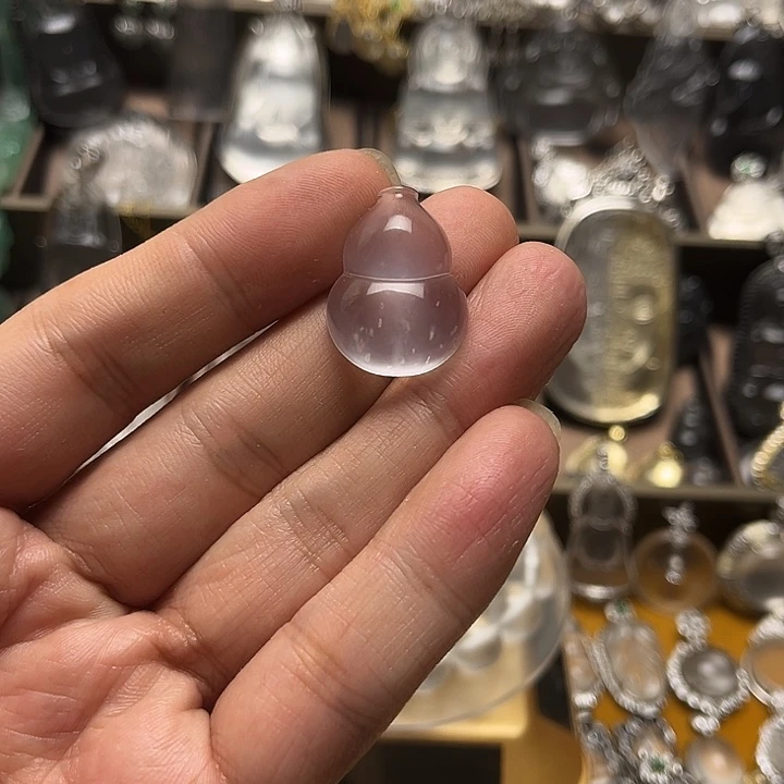 石英质玉未镶嵌葫芦