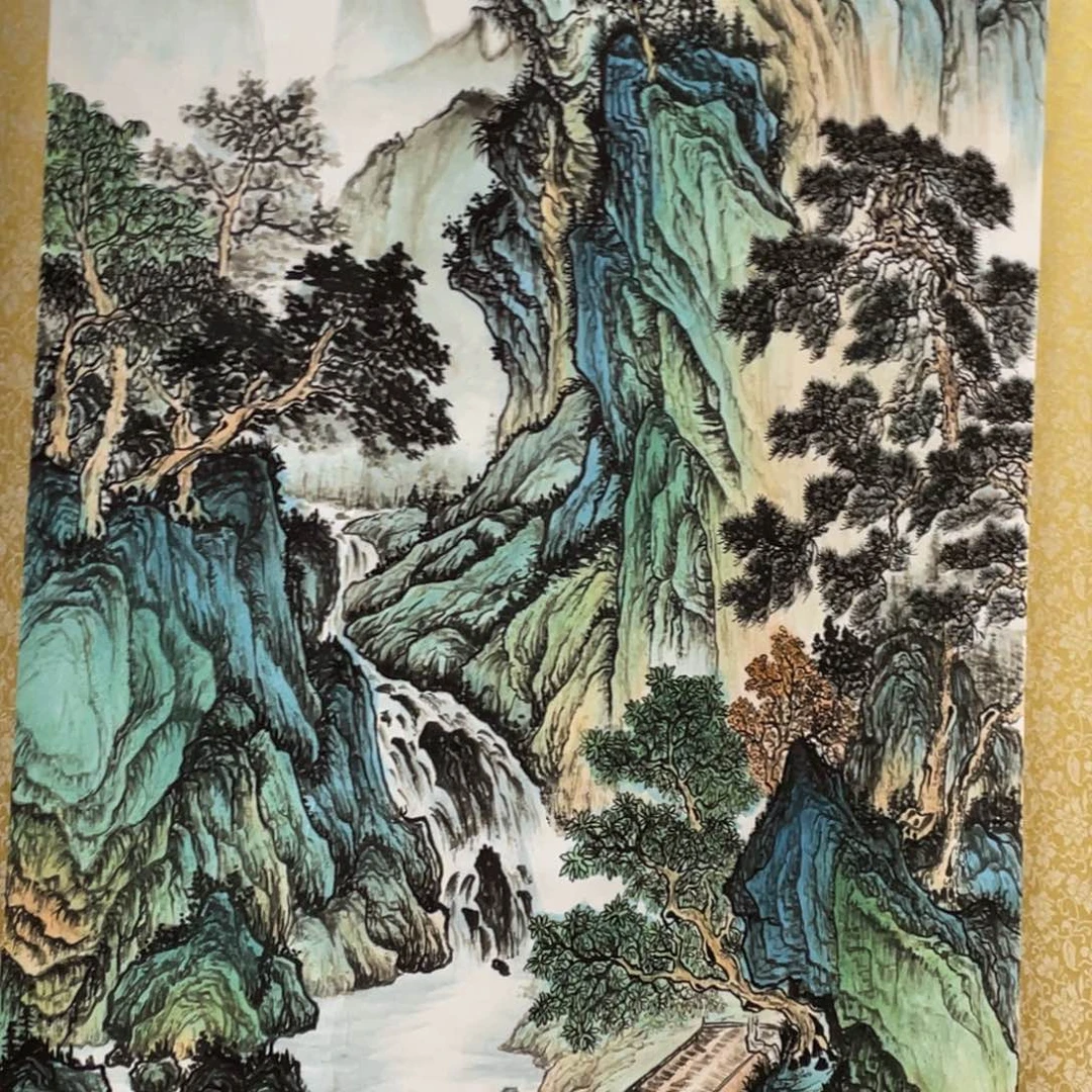 国画老师手笔手绘作品N