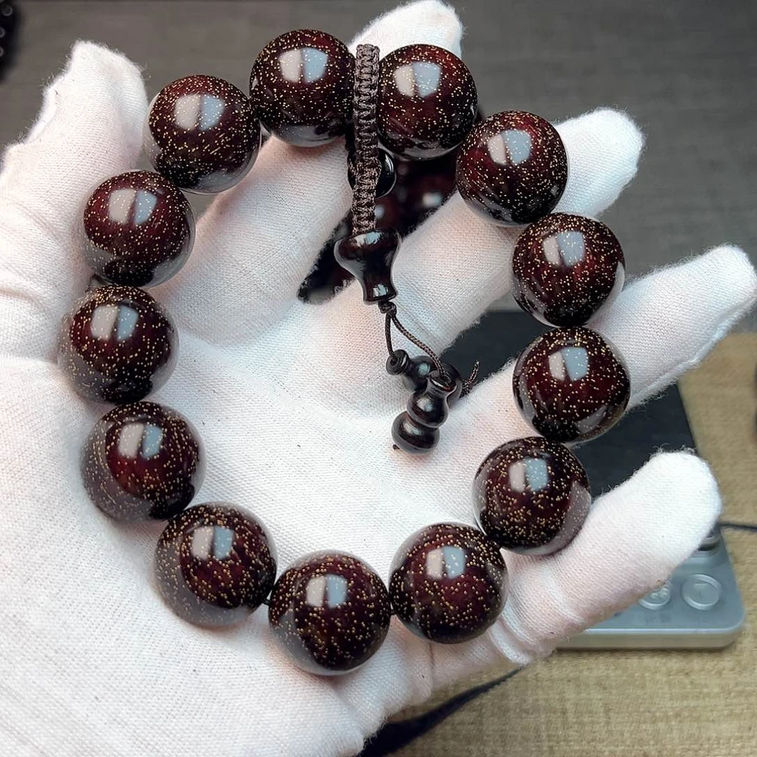 檀香紫檀（小叶紫檀）1.8 13颗 爆星