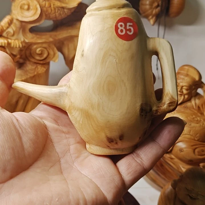 柏木（崖柏）福到把把壶