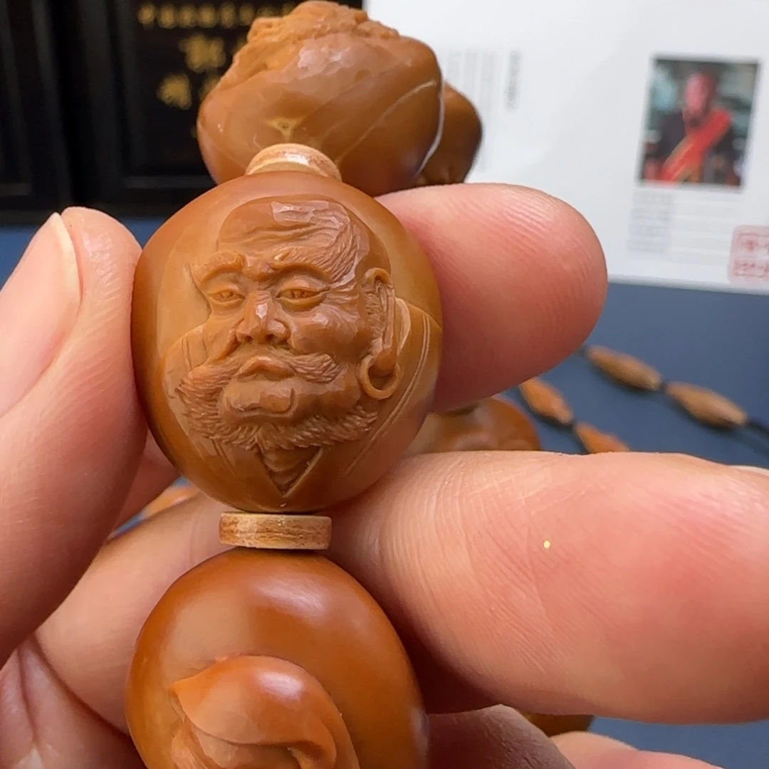 橄榄核手串/手链佛*?十八罗汉