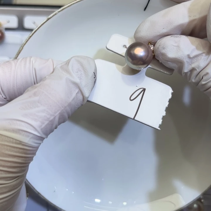 淡水珍珠颈饰银S925镶嵌