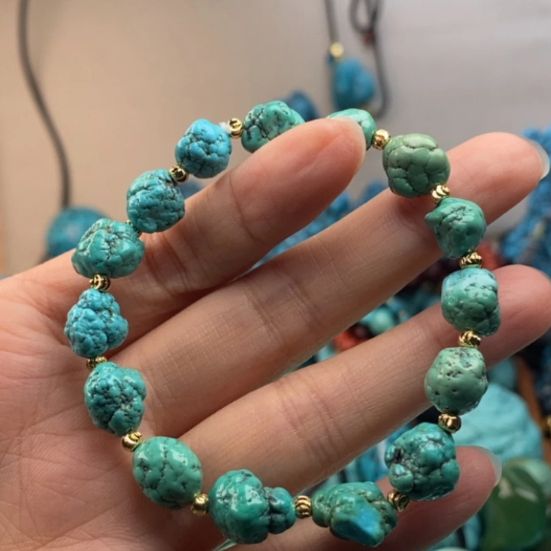 【闪购商品】未镶嵌绿松石珠宝半成品