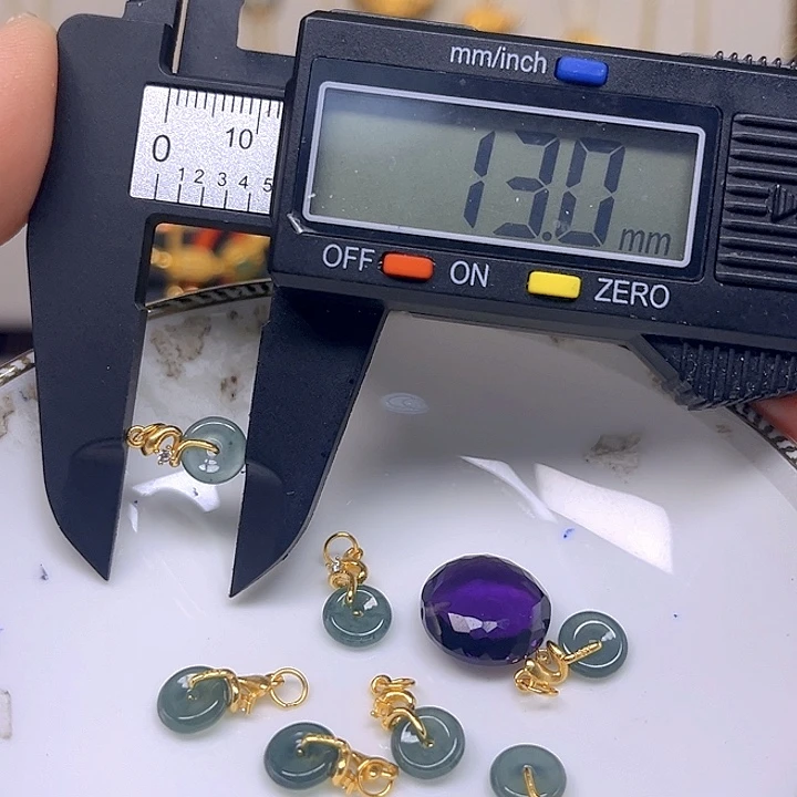 紫晶颈饰银S925镶嵌紫晶925镶嵌66