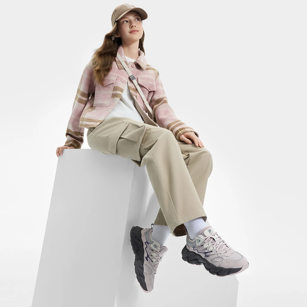 FILA斐乐新款女款FERN 2蕨草鞋2代时尚休闲摩登运动鞋F12W511101F