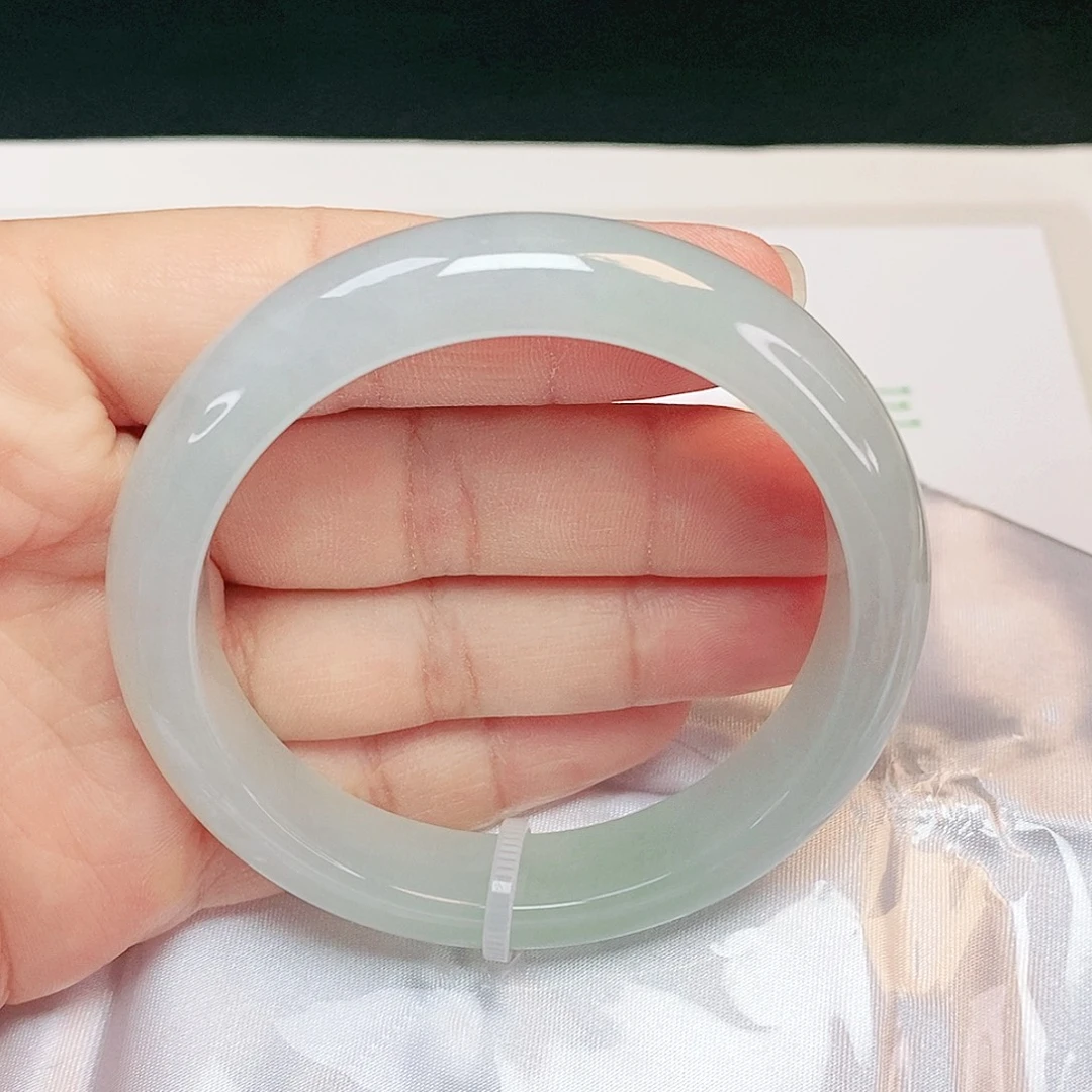 未镶嵌手镯翡翠正圈57.5