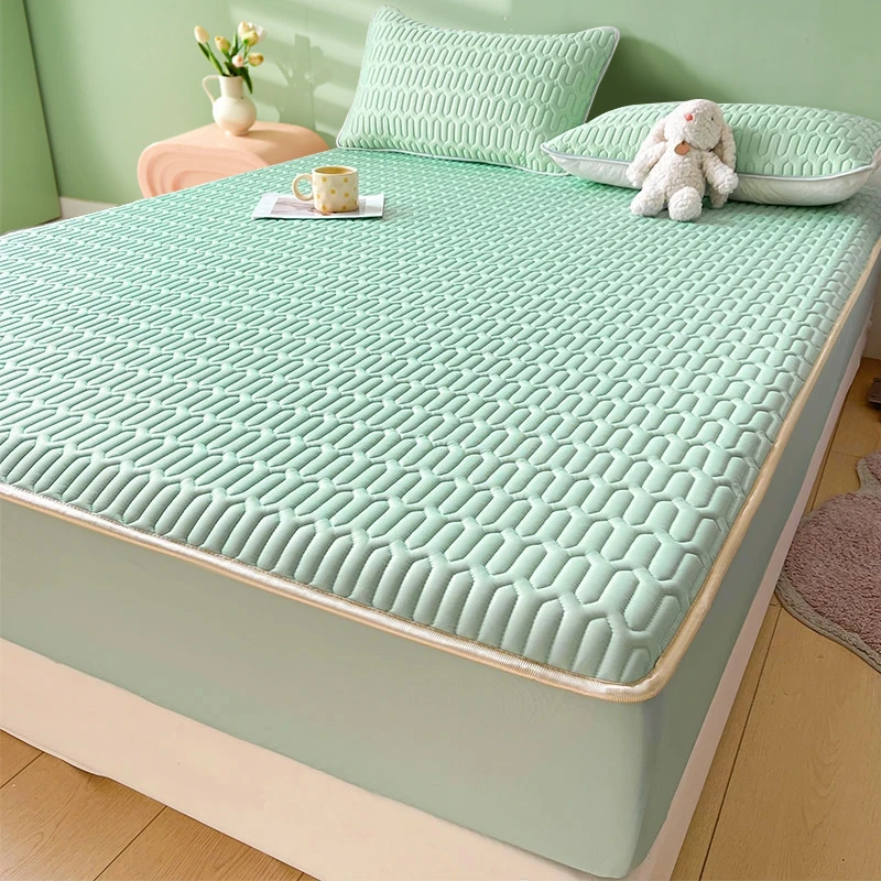 冰丝席乳胶凉席床笠款单件夏季2025新款床笠罩全包防尘床垫保护罩