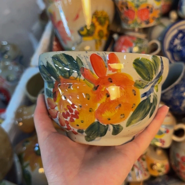 瓷片景德镇陶瓷手工手绘