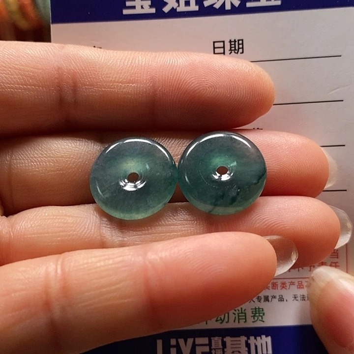 翡翠耳饰合金羽*姐耳扣