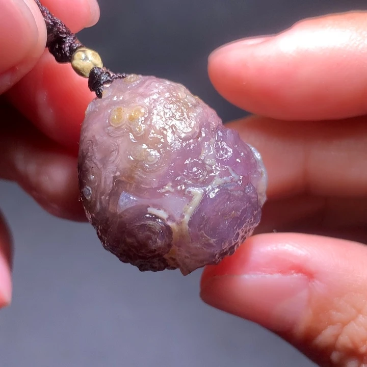 未镶嵌玛瑙/玉髓珠宝半成品