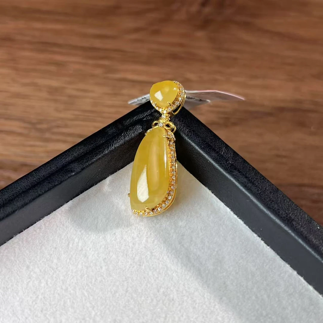 【睿泽鉴宝】18K翡翠颈饰  LC0620-255