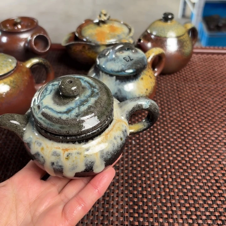 紫砂茶杯小仿古壶