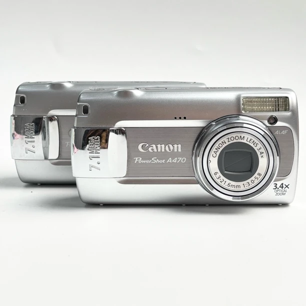 95新 Canon/佳能 a470佳能明星同款710万像素3.4倍变焦复古ccd
