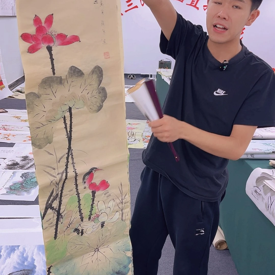 国画宣纸国画纯手绘作品
