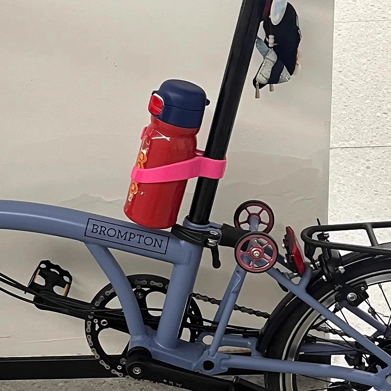 小布折叠车自行车水杯架小配饰公路单车咖啡饮料杯夹骑行水壶架子