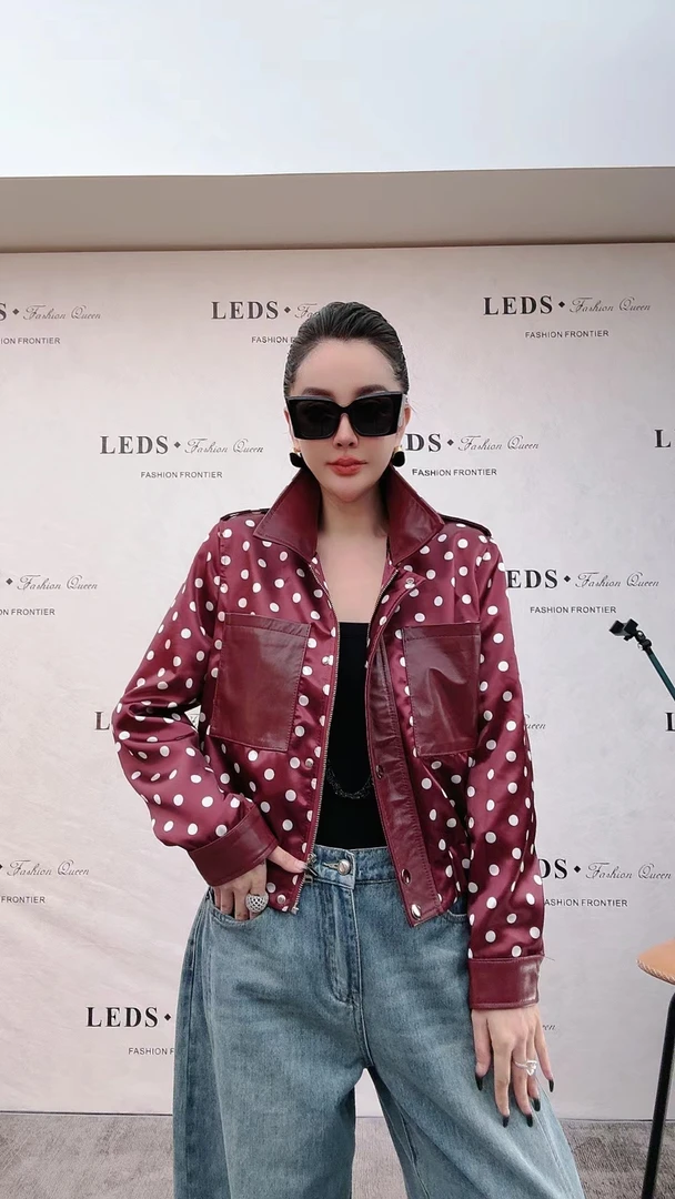 LEDS 86045（86032）春季常规款夹克立领时尚女士春季短外套