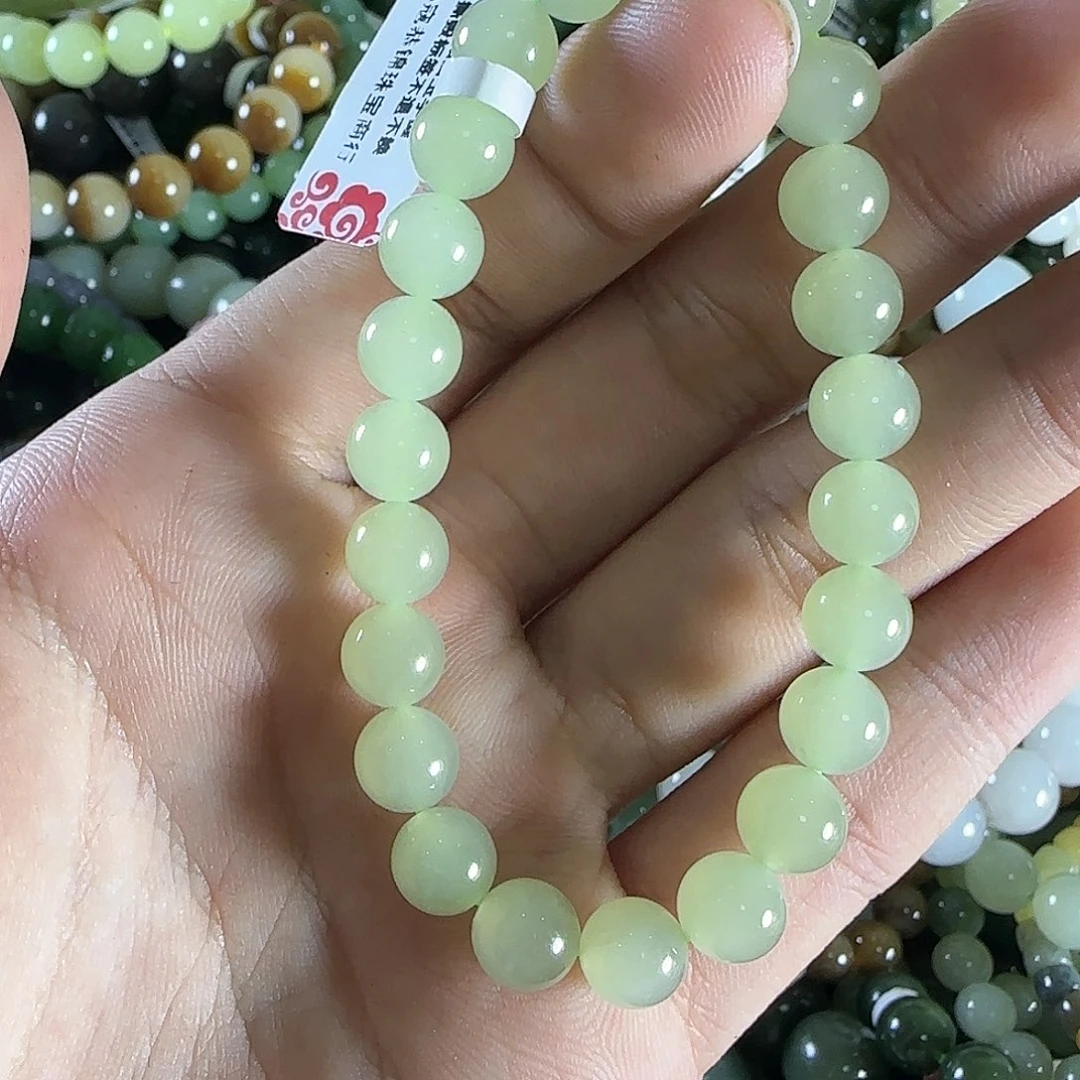 和田玉手链未镶嵌137