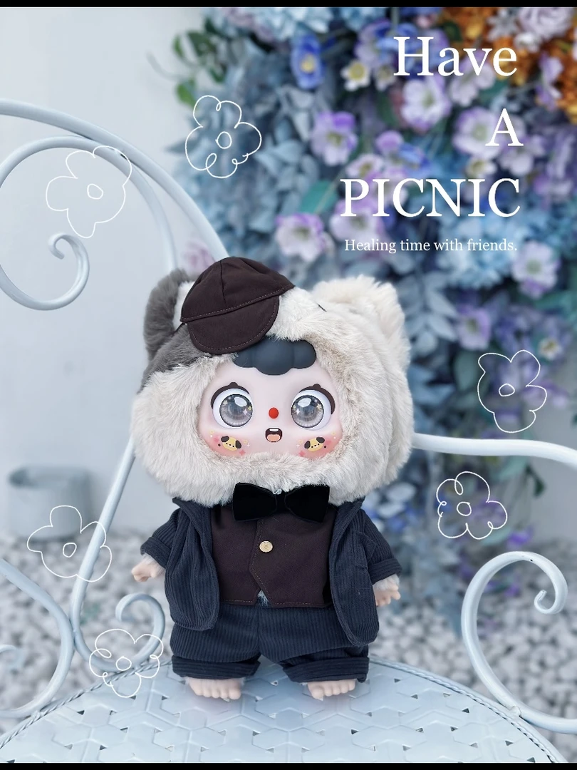 【小橘子拆盒】正版豆包400%毛绒盲盒