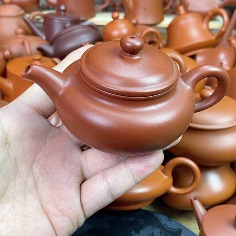 【闪购商品】茶壶朱泥130c c