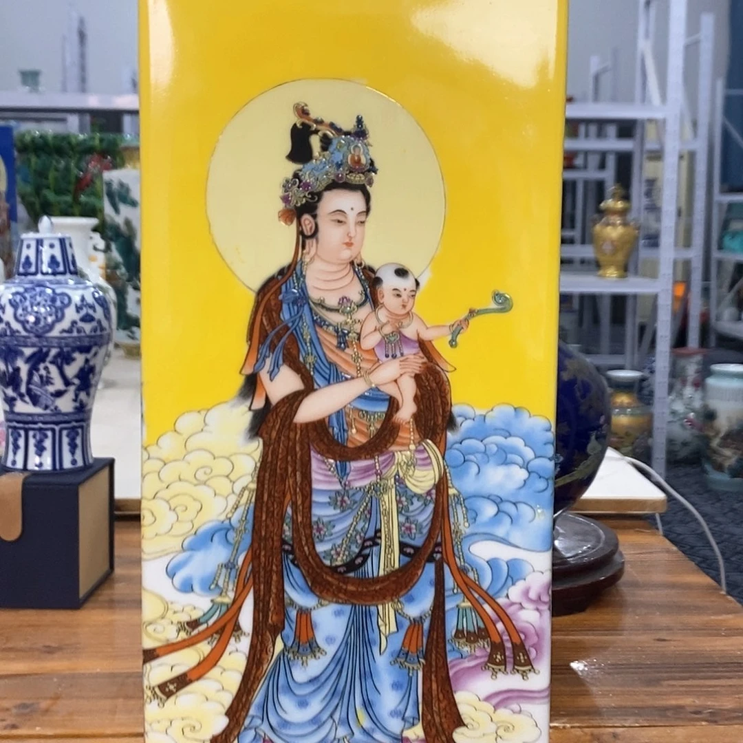摆件景德镇花瓶陶瓷摆件