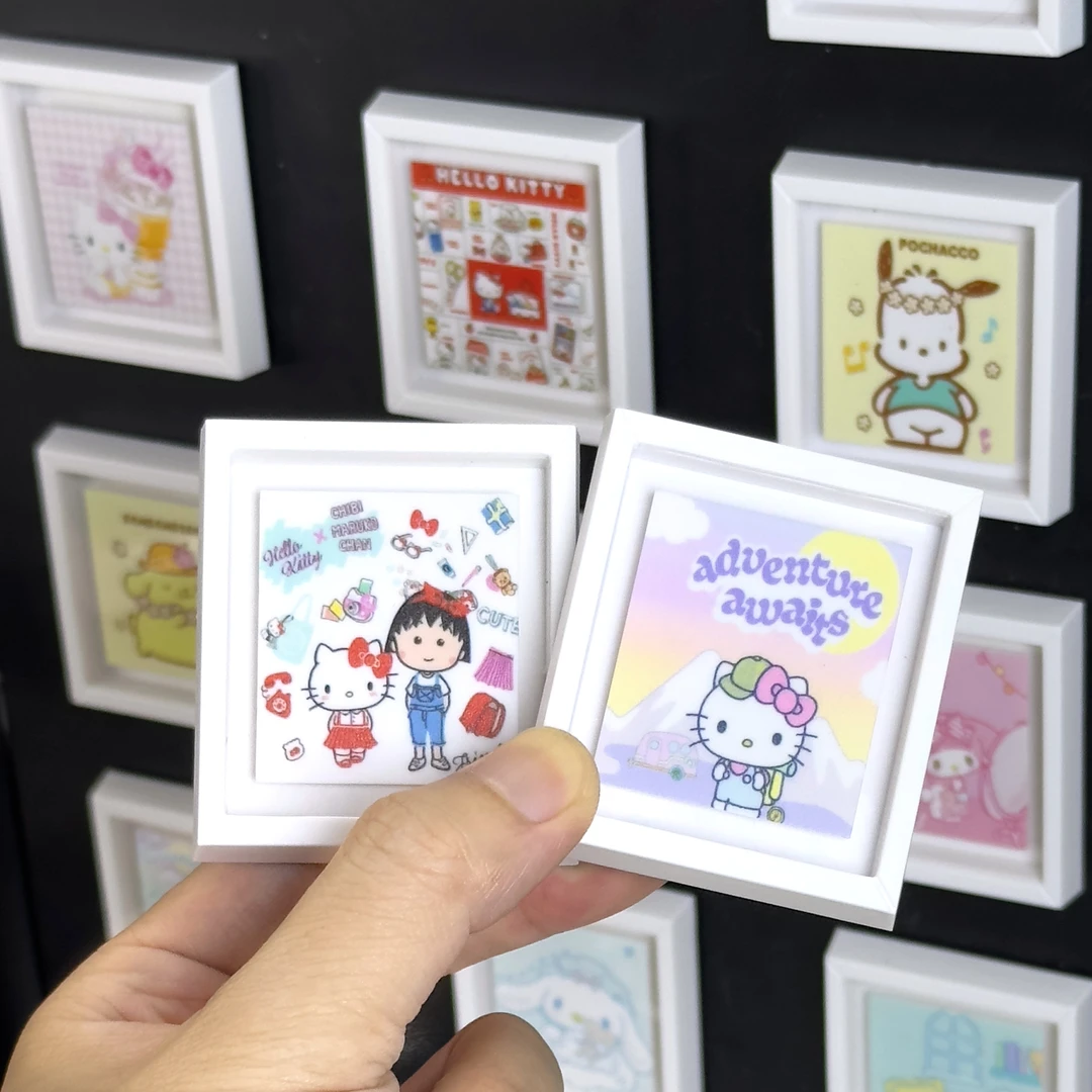 【三丽鸥】(相框)迷你相框冰箱贴/二创/diy/相框/动漫周边