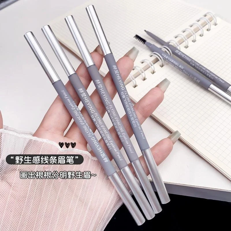 【5支10支囤】双头极细眉笔眉刷防水防汗持久不易晕染化妆工具推荐