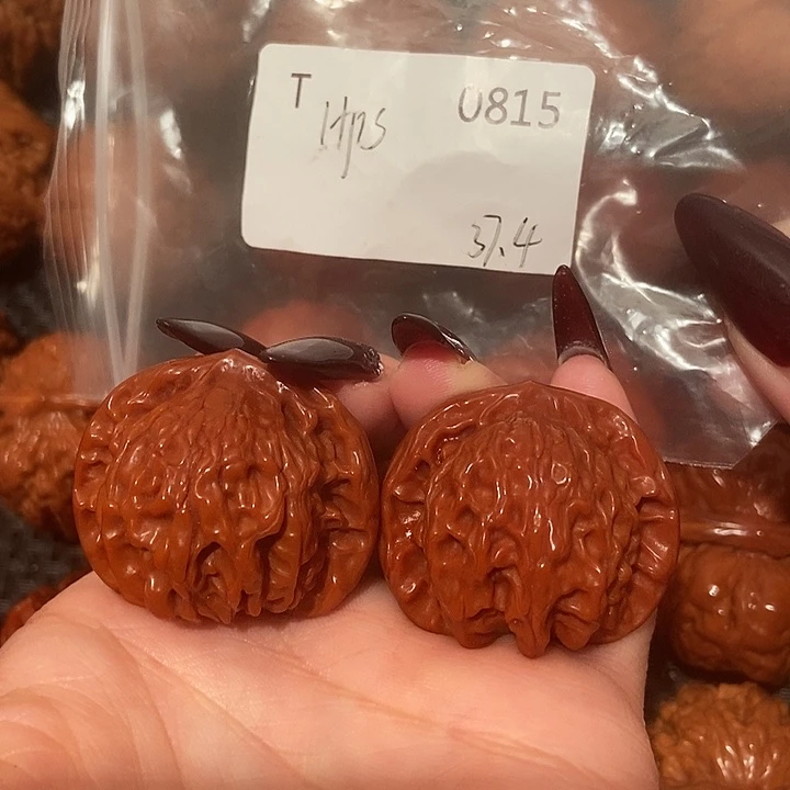 文玩核桃吊坠盘山37