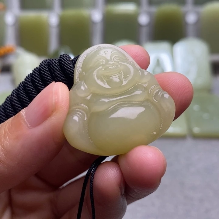 双面工立体弥勒佛