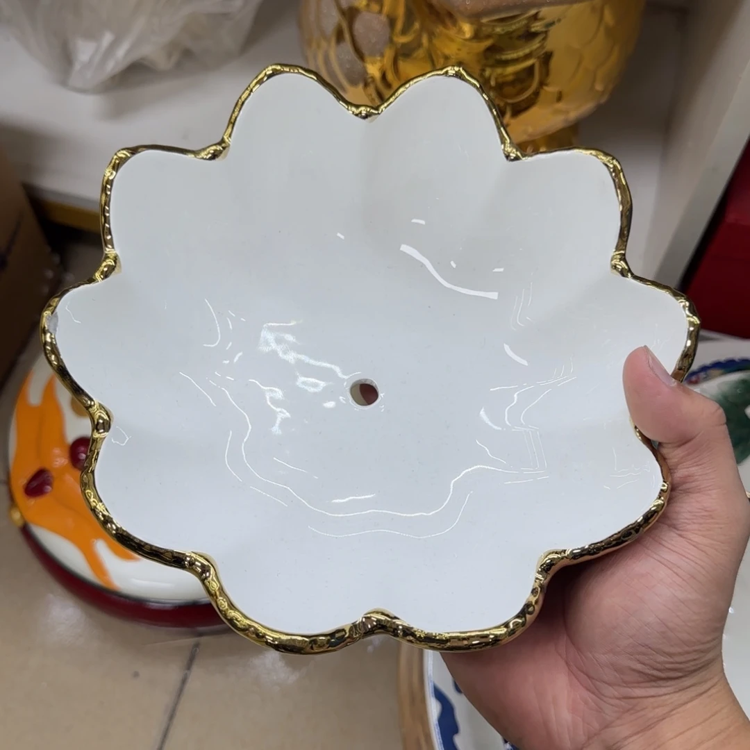 瓷片陶瓷工艺艺术花瓶摆件
