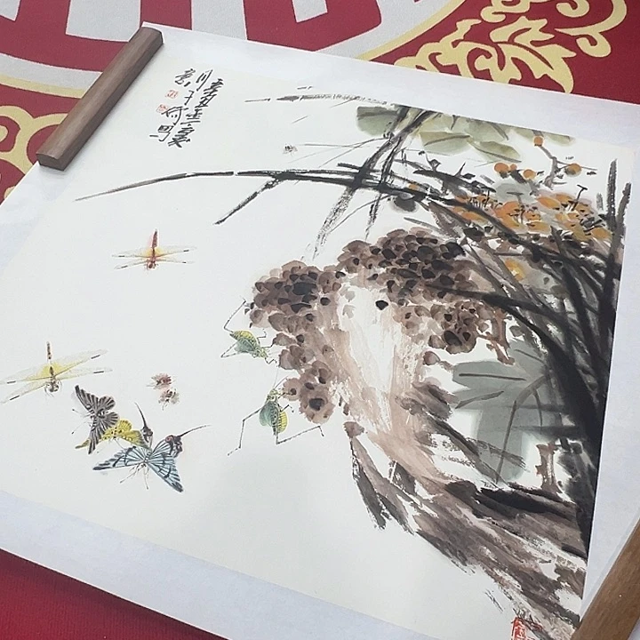 国画书画作品多次