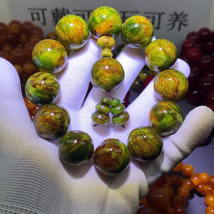 手串/手链松木（琥珀木）2.0 水墨丹青高货