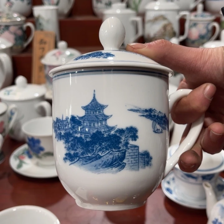 醴陵高温瓷350毫升杯