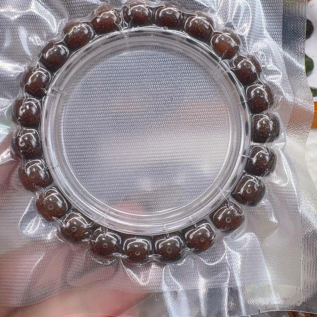 星月菩提手串41一物一图粉冰单圈10 9