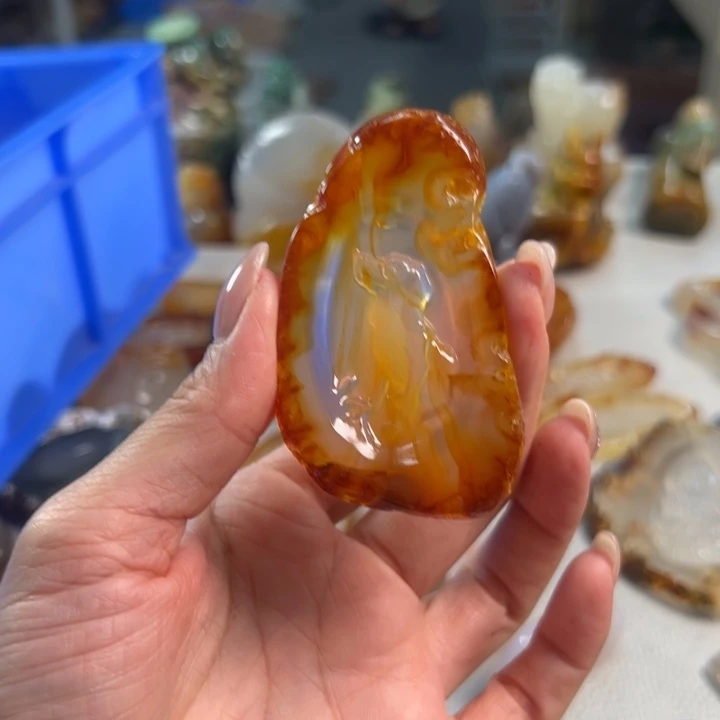 玛瑙/玉髓吊坠(不含链)未镶嵌