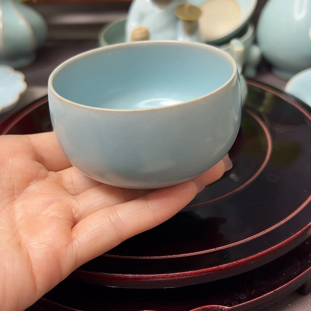 陶汝州市原产地原矿釉汝瓷微瑕